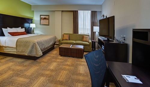 Suite estudio, 1 cama de matrimonio grande, cocina (Mobility, Accessible Tub)