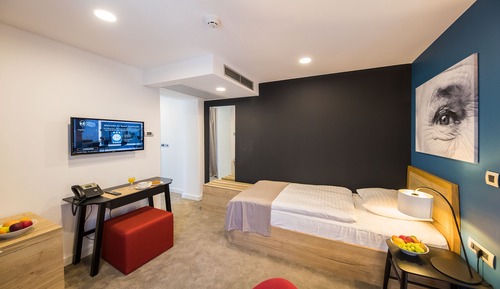 Habitación individual superior, balcón