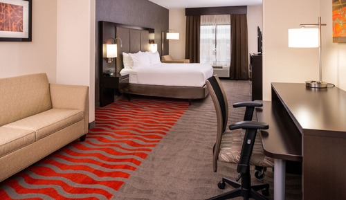 Suite, 1 cama de matrimonio grande con sofá cama (Mobility Tub)