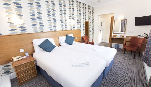 Habitación con 2 camas individuales