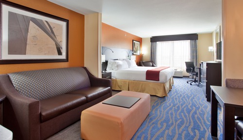 Suite, 1 cama de matrimonio grande con sofá cama (Communications Accessible)