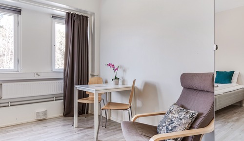 Estudio, 1 cama individual