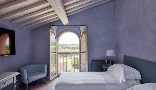 Apartamento, 2 habitaciones, patio (Chianti)