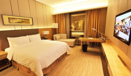 Habitación superior, 1 cama de matrimonio grande, accesible para personas con discapacidad