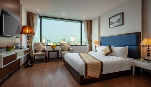 Habitación ejecutiva, vistas al parque