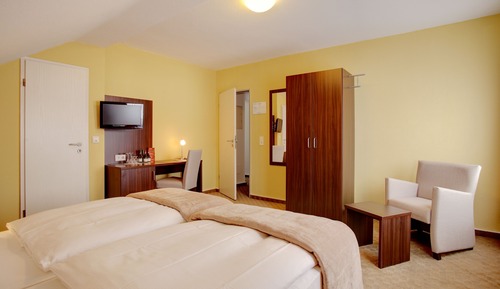 Habitación estándar con 1 cama doble o 2 individuales