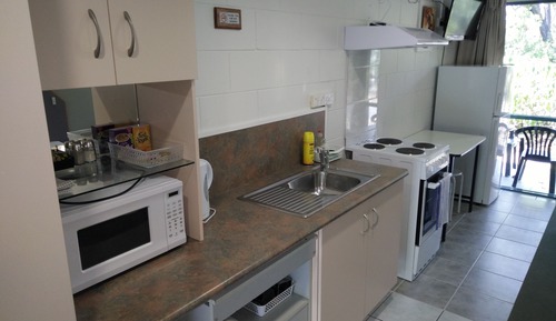 Habitación tradicional doble, 1 habitación, cocina básica, planta baja