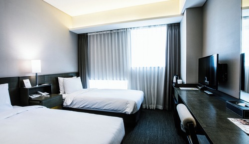 Habitación familiar con 2 camas individuales