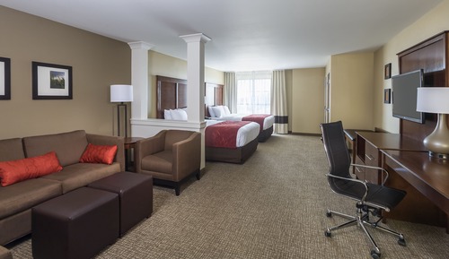 Suite, varias camas, no fumadores, frigorífico y microondas