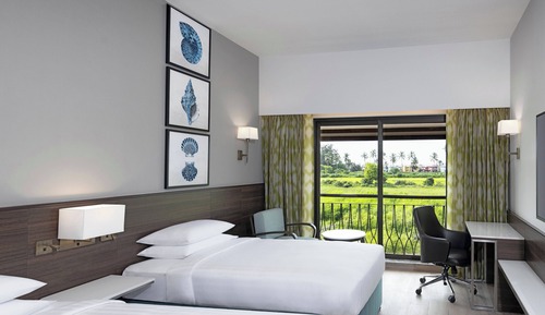 Habitación Deluxe, 2 camas individuales, no fumadores, vistas a la piscina