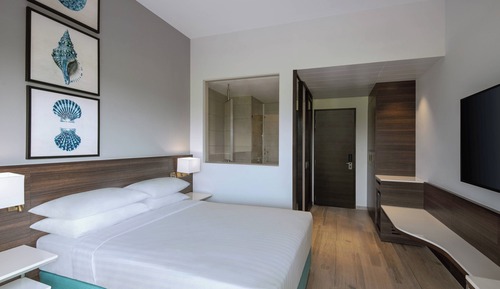 Habitación Deluxe, 1 cama de matrimonio, no fumadores, vistas al jardín (Patio)