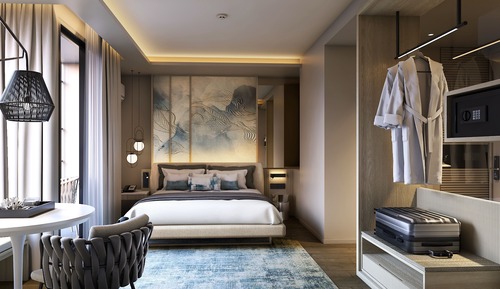 Studio King Bed room