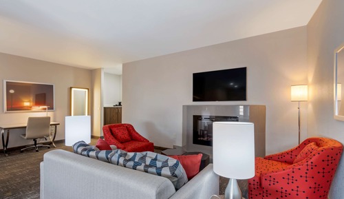 Suite, 1 cama de matrimonio grande con sofá cama, no fumadores, bañera de hidromasaje (with Sofabed)