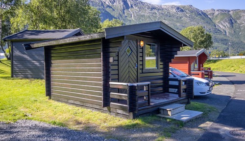 Sommerhytte 2 senger - delt bad