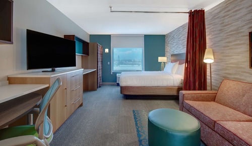 Suite estudio, 1 cama de matrimonio, accesible para personas con discapacidad (Hearing)