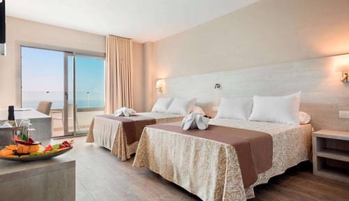 Doble vista mar 4 adultos