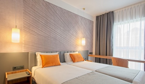 Habitación con 2 camas individuales