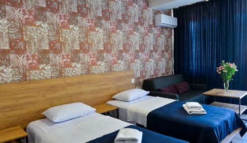 Habitación Confort con 1 cama doble o 2 individuales