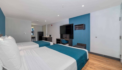 Habitación estándar, 2 camas dobles, no fumadores, cocina