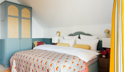 Estudio superior, junto al lago