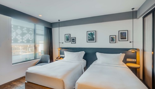 Habitación con 2 camas individuales, 2 camas individuales