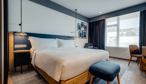 Habitación, 1 cama de matrimonio grande, accesible para personas con discapacidad