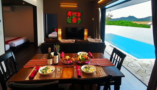 Villa Deluxe, 2 habitaciones, piscina privada, vistas a la piscina