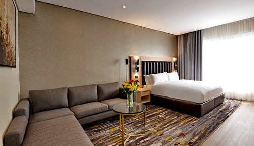 Estudio, 2 camas individuales