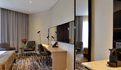 Habitación con 2 camas individuales