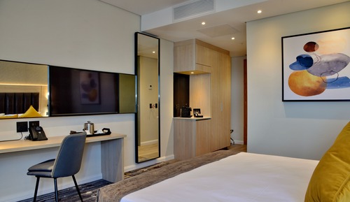 Habitación, 1 cama de matrimonio grande, accesible para personas con discapacidad