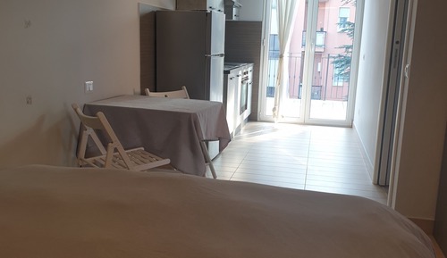 Estudio Confort, 1 cama de matrimonio, terraza