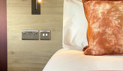 Habitación estándar con 2 camas individuales, 2 camas individuales, vistas al patio