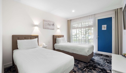 Habitación estándar, 2 camas individuales, vistas al jardín