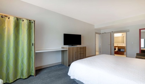 Suite, 1 cama de matrimonio grande (Mobility & Hearing, Roll-in Shower)