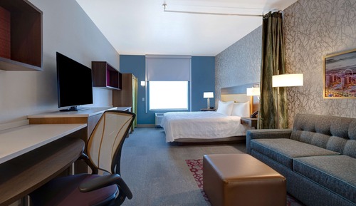 Estudio, 1 cama de matrimonio grande, accesible para personas con discapacidad (Hearing)