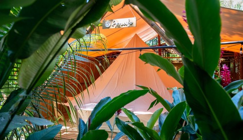 Tienda de lujo, 1 cama de matrimonio grande