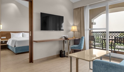 Suite, 1 cama de matrimonio, no fumadores, balcón