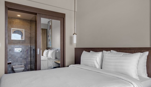 Habitación, 1 cama individual, no fumadores, vistas a la piscina (Patio)