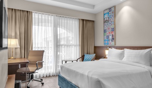 Habitación Deluxe, 1 cama de matrimonio, no fumadores, balcón