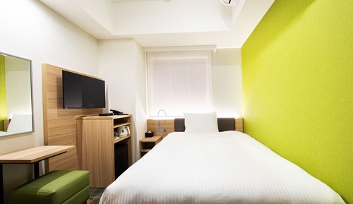 Habitación individual básica, 1 cama doble, no fumadores (A, Semi, Shower Only, No Bathtub)