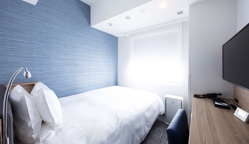 Habitación individual básica, 1 cama doble, no fumadores (B, Semi, Shower Only, No Bathtub)