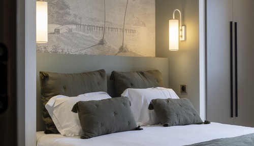 Apartamento superior, 2 habitaciones, terraza, mirando al mar