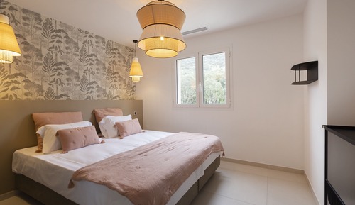 Apartamento superior, 2 habitaciones, balcón, mirando al mar