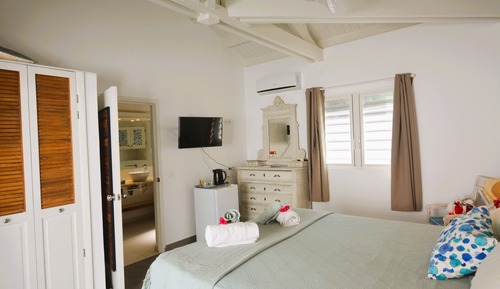 Habitación romántica doble, vistas al jardín