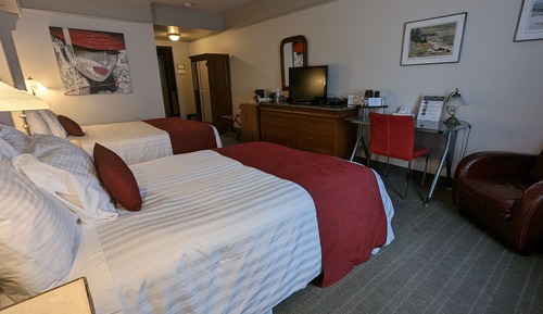 Habitación económica, 2 camas dobles