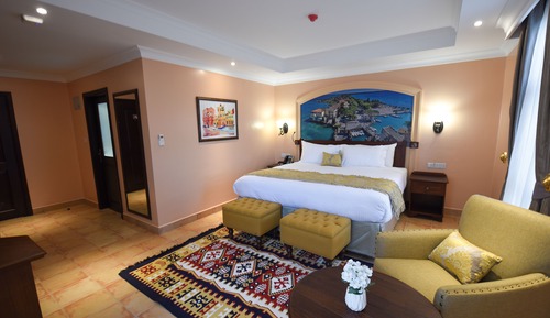 Habitación ejecutiva, varias camas