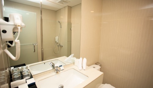Suite junior, 1 cama de matrimonio, no fumadores (Living Room)