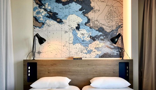 Habitación con 2 camas individuales