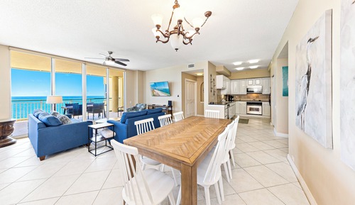 Apartamento Signature, 3 habitaciones, balcón, vistas al mar