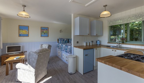 Estudio, 1 cama de matrimonio grande (Sandpiper)